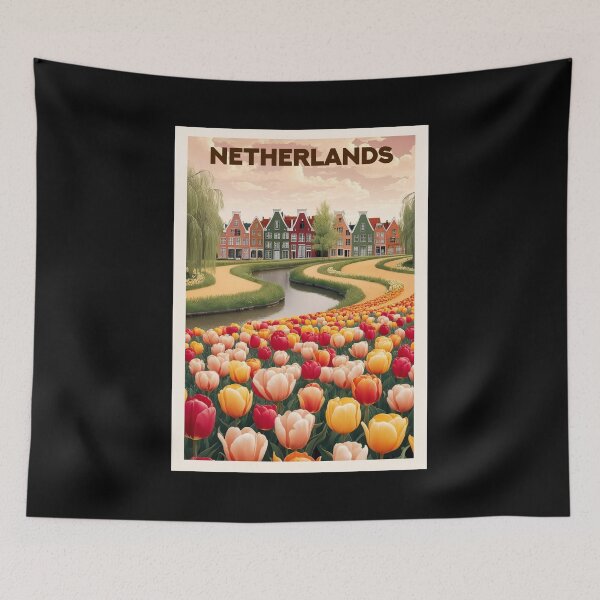 Item preview, Netherlands, Travel Art designed and sold by PinkandP.