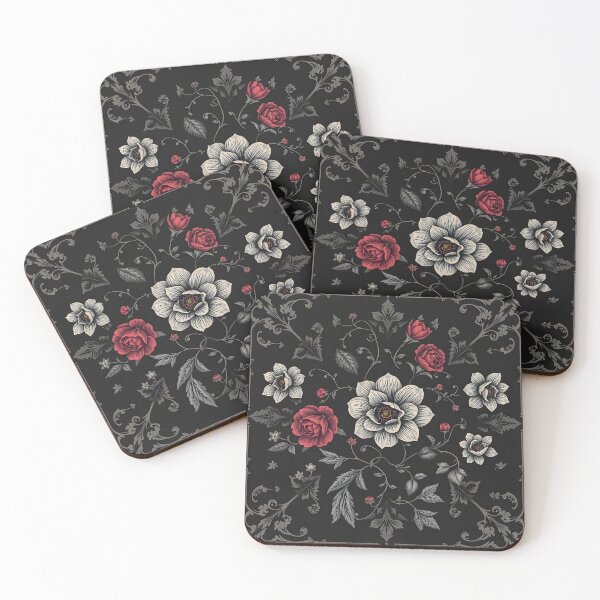 Item preview, Gothic Floral Pattern #49 designed and sold by Kaleidoscope Print.