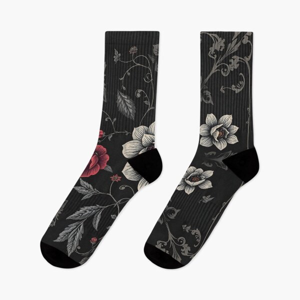 Item preview, Gothic Floral Pattern #49 designed and sold by Kaleidoscope Print.