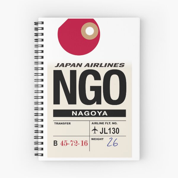 Item preview, Nagoya (NGO) Japan Airline Luggage Tag designed and sold by travelwitheric.