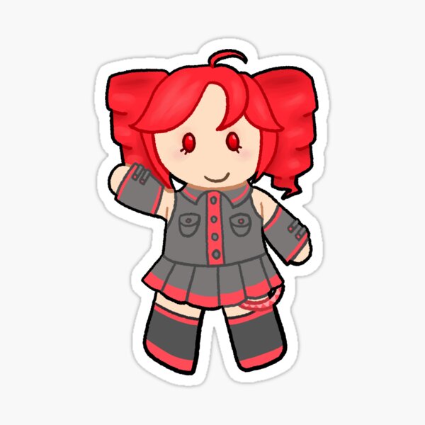 Vista previa del artículo con la obra «Chibi de Kasane Teto», diseñado y vendido por kay0034.