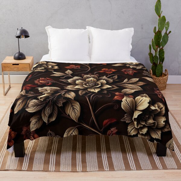 Item preview, Gothic Floral Pattern #50 designed and sold by Kaleidoscope Print.