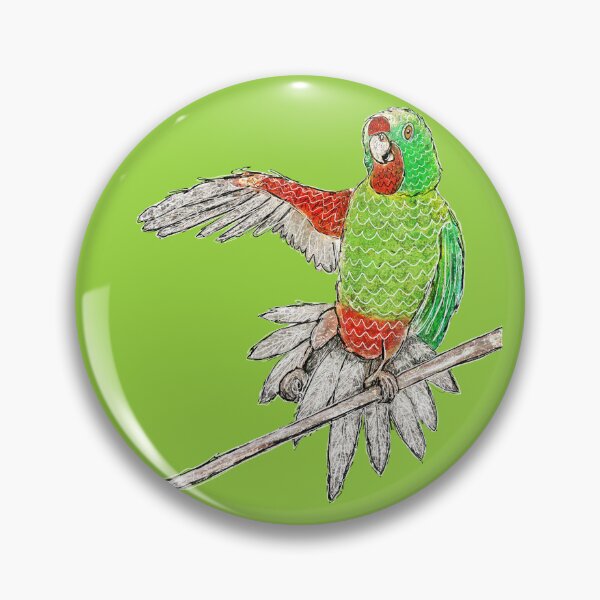 Item preview, "Swift Parrot" | Critically Endangered Aussie Bird designed and sold by LiseHoltArt.
