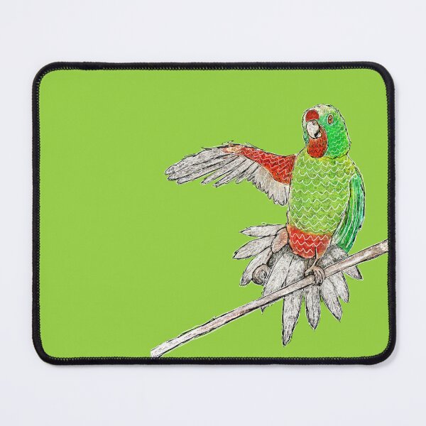 Item preview, "Swift Parrot" | Critically Endangered Aussie Bird designed and sold by LiseHoltArt.