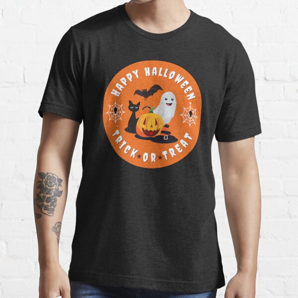 Item preview, Black Cat Halloween Magic T-shirt designed and sold by TrebdoraCrafts.