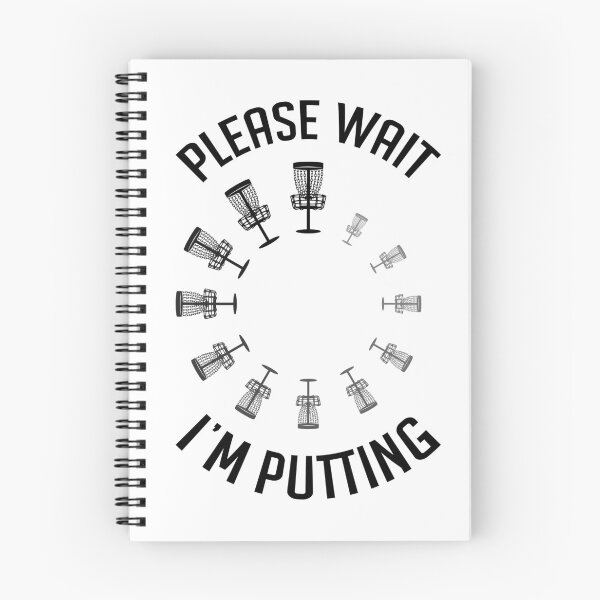 Item preview, Funny Disc Golf Basket Please Wait I'm Putting Slow Putter designed and sold by GrandeDuc.