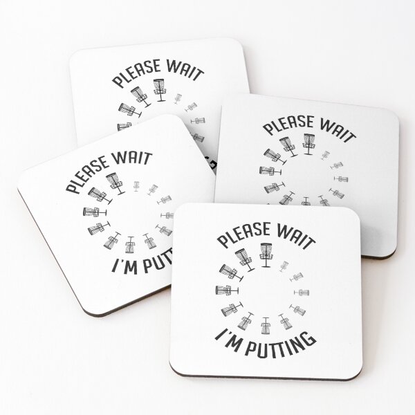 Item preview, Funny Disc Golf Basket Please Wait I'm Putting Slow Putter designed and sold by GrandeDuc.