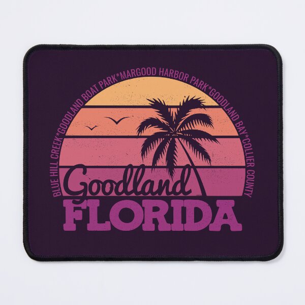 Item preview, Goodland Beach Florida Sunset Retro Vintage Local Pride Logo designed and sold by CRHPOD20.