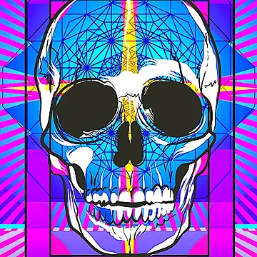 Artwork thumbnail, Skull Rays by ViaARTfactory