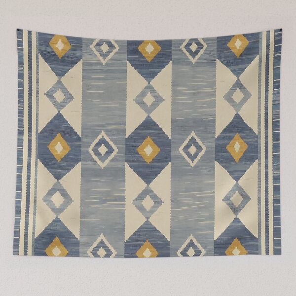 Item preview, Traditional Moroccan Kilim Textile Design designed and sold by Dshoppin.