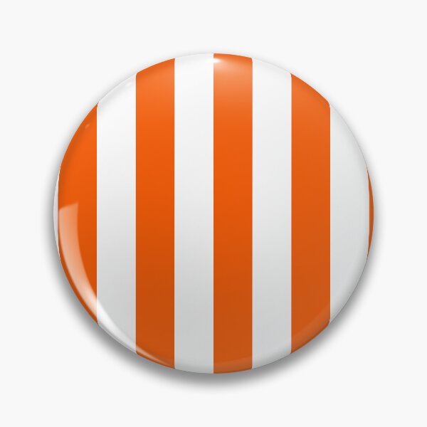 Item preview, Orange White Vertical Stripes Pattern designed and sold by PatternTitan.