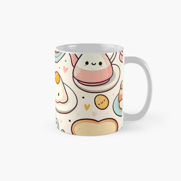 Item preview, Cheerful Breakfast Kawaii Characters designed and sold by JavisSRDesign.