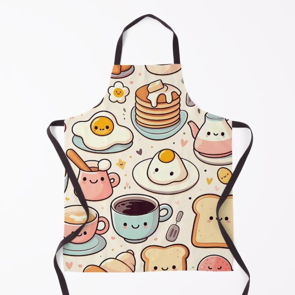 Item preview, Cheerful Breakfast Kawaii Characters designed and sold by JavisSRDesign.