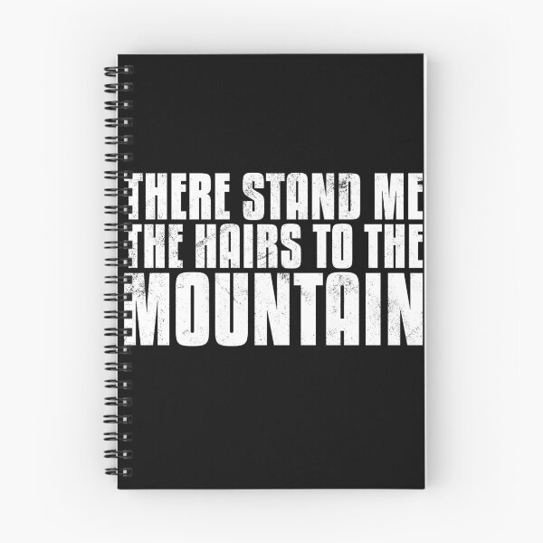 Item preview, There Stand Me The Hairs To The Mountain Denglish designed and sold by max-it-out.