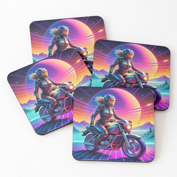 Item preview, Retro 80's Woman Riding designed and sold by zangess1.