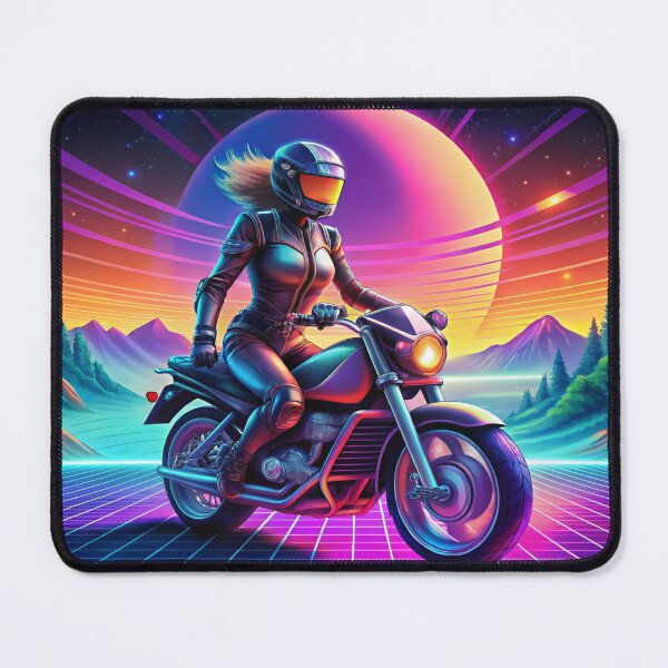 Item preview, Retro 80's Woman Riding designed and sold by zangess1.