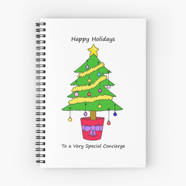 Item preview, Happy Holidays to Concierge designed and sold by KateTaylor.