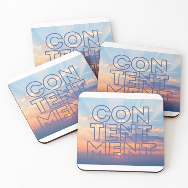 Item preview, Contentment (Uplifting Words Collection) designed and sold by awolska.