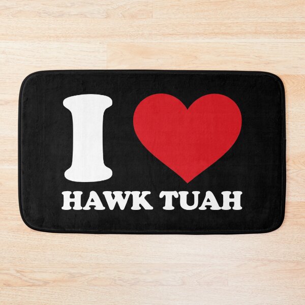 Item preview, I love hawk tuah (white) designed and sold by EmeraldeaArt.