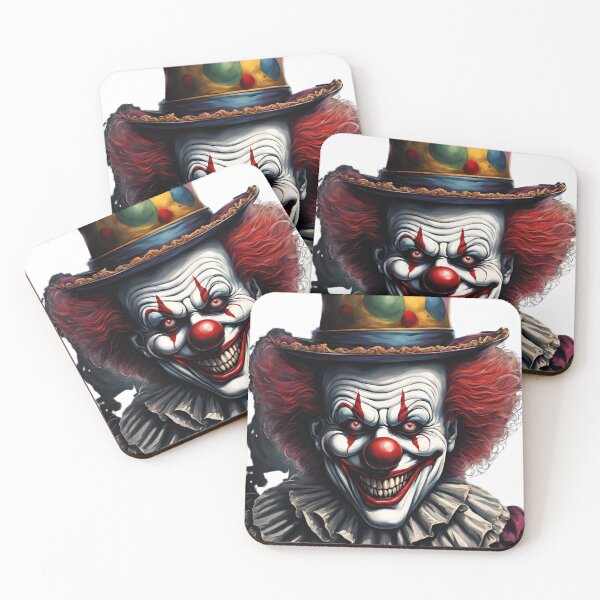 Item preview, Evil Clown Face.T-Shirt๓ designed and sold by PixelMuse2024.