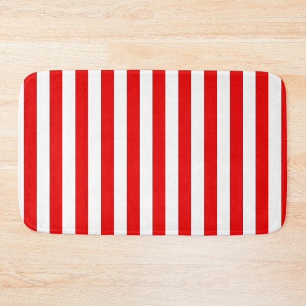 Item preview, Red White Vertical Stripes Pattern designed and sold by PatternTitan.