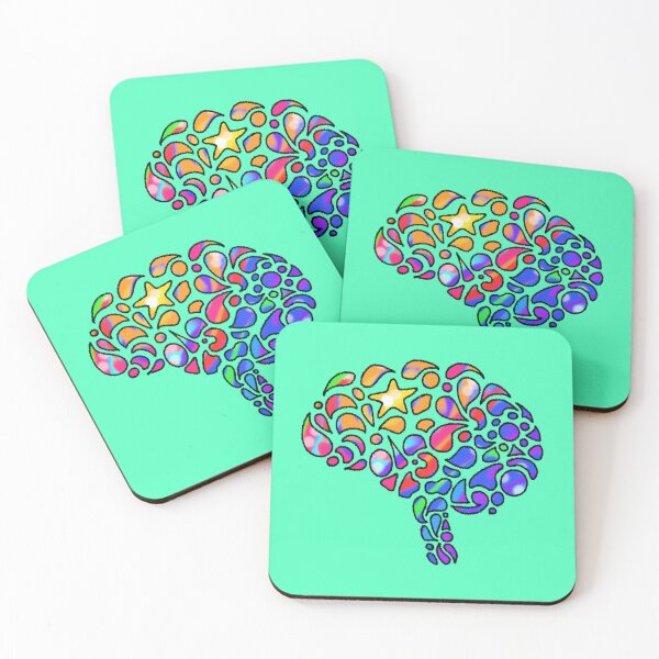 Item preview, Psychedelic Brain designed and sold by Black-Orc.