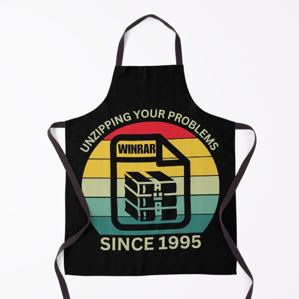 Item preview, Unzipping Your Problems Since 1995 – Fun WinRAR | Vintage Sunset  designed and sold by DesignDazzles.