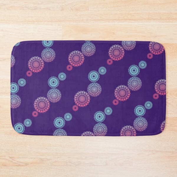 Item preview, Lacy Gradient Mandalas on Deep Indigo  designed and sold by JaygiesDesign.