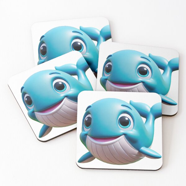 Item preview, Adorable Ocean Friend: Meet the Playful Whale designed and sold by aunins7.