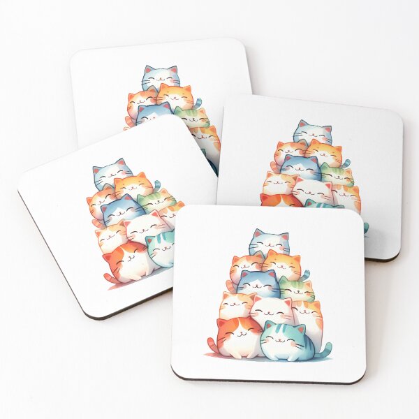 Item preview, Cute Cat Stack designed and sold by ArunDandiboina.