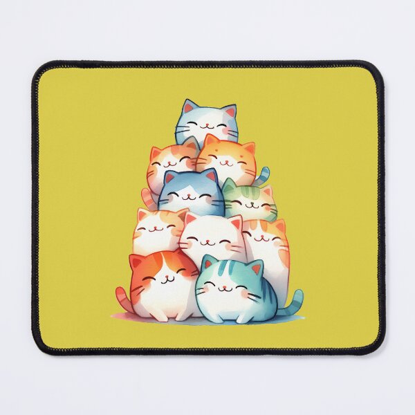 Item preview, Cute Cat Stack designed and sold by ArunDandiboina.
