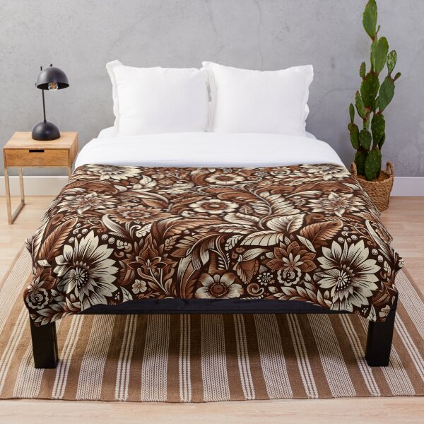 Artikelvorschau, Erdige Eleganz: Florales Paisley entworfen und verkauft von WildHeart07.