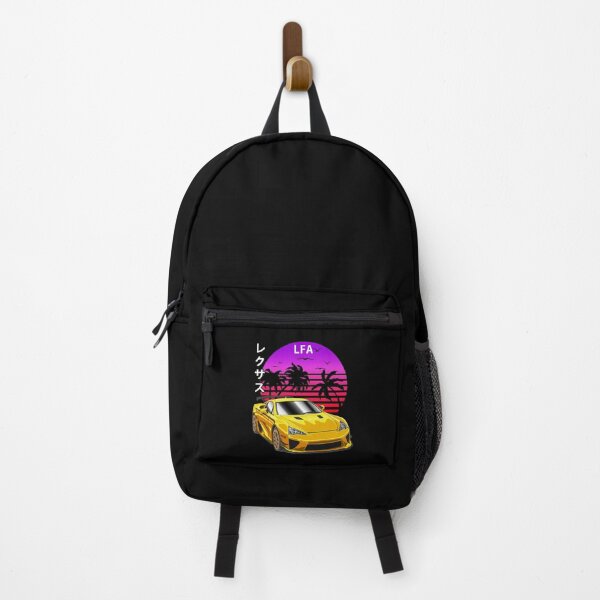 Item preview, Yellow Supercar LFA Retro Sunset designed and sold by JDM Guyvit.
