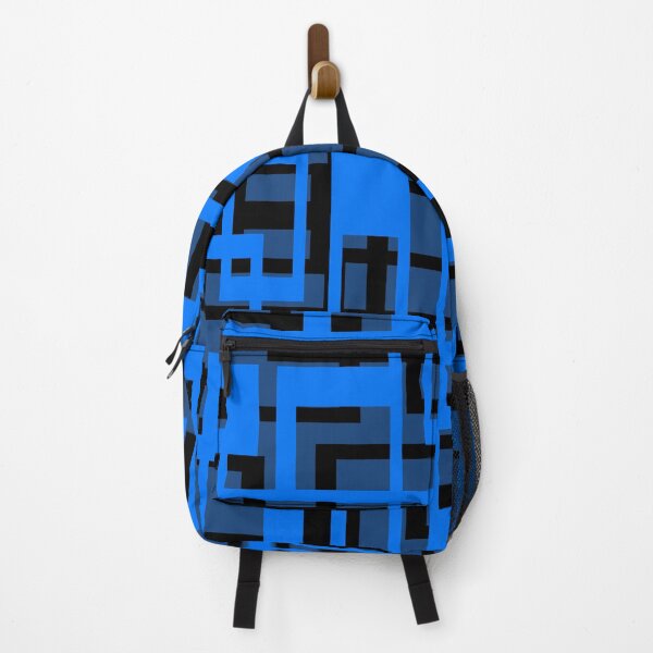 Item preview, Geometric Shapes Pattern Light-Blue Black Cut Out designed and sold by taiche.