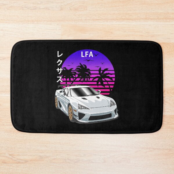 Item preview, White Supercar LFA Retro Sunset designed and sold by JDM Guyvit.