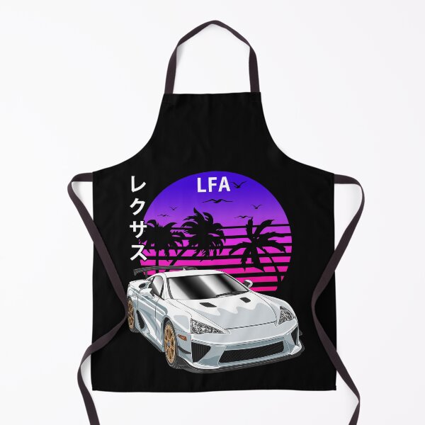 Item preview, White Supercar LFA Retro Sunset designed and sold by JDM Guyvit.