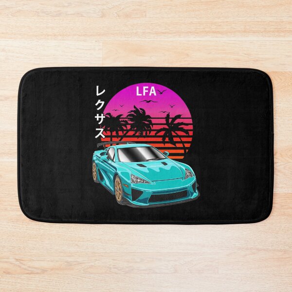 Item preview, Teal Supercar LFA Retro Sunset designed and sold by JDM Guyvit.