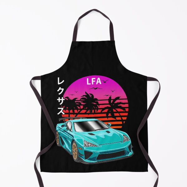Item preview, Teal Supercar LFA Retro Sunset designed and sold by JDM Guyvit.