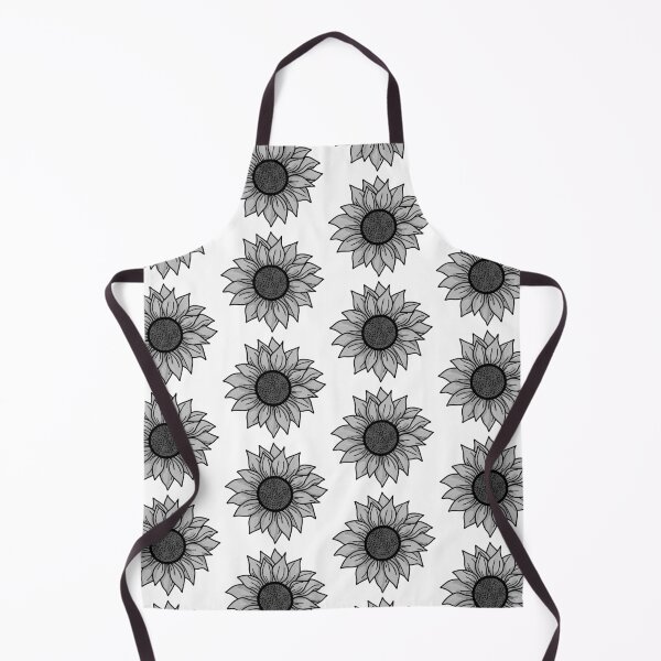 Item preview, Beautiful Sunflower Drawing Grey designed and sold by MrsCreative1.
