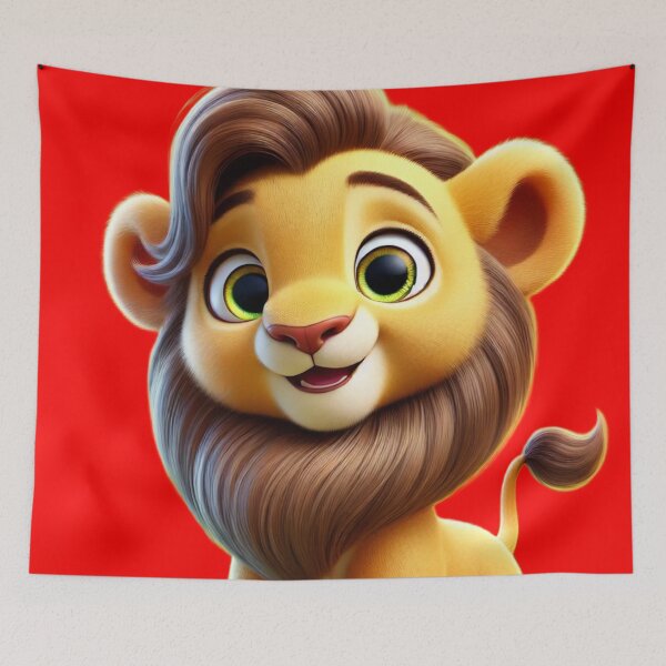 Item preview, The King of Cuteness: Meet Our Adorable Lion Cub! designed and sold by aunins7.