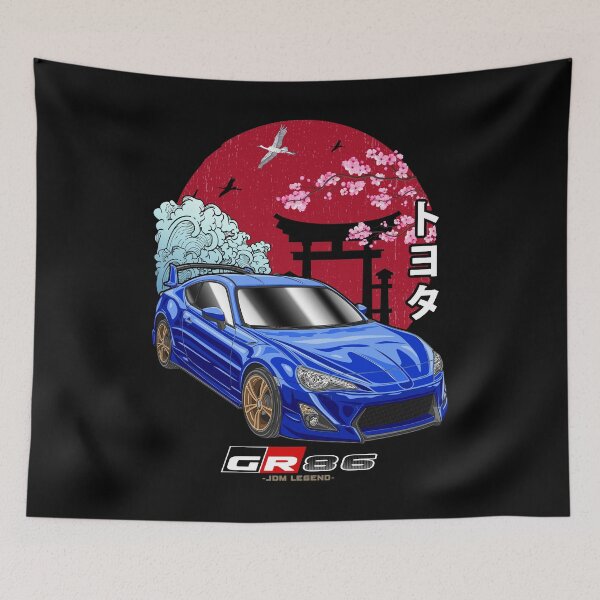 Item preview, JDM Blue Toyota GR86 Nippon Sun designed and sold by JDM Guyvit.