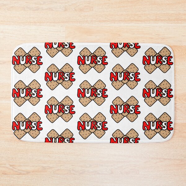 Item preview, Caring Nurse - Red, White and Brown  designed and sold by MrsCreative1.