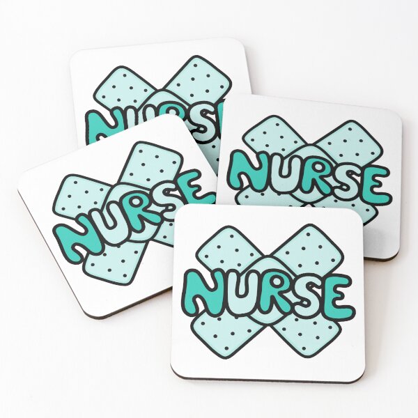 Item preview, Caring Nurse Blue designed and sold by MrsCreative1.