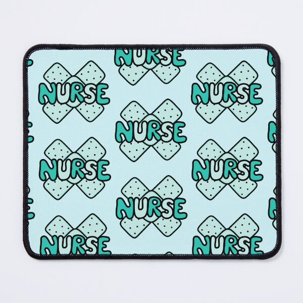 Item preview, Caring Nurse Blue designed and sold by MrsCreative1.