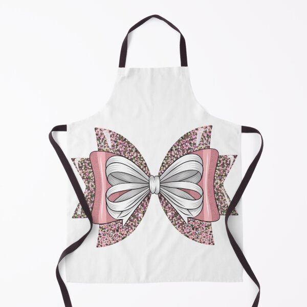 Item preview, Pink and White Glitter Bow Illustration designed and sold by ImagineCorner.