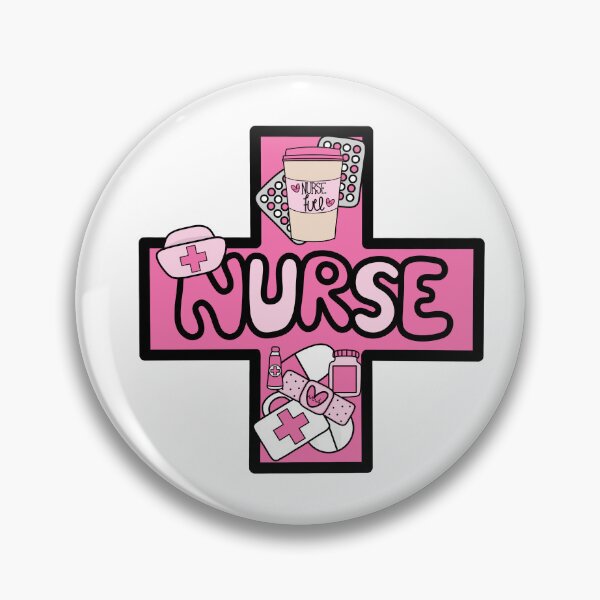 Item preview, Caring Nurse Pink / Cross designed and sold by MrsCreative1.