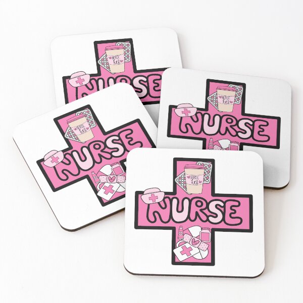 Item preview, Caring Nurse Pink / Cross designed and sold by MrsCreative1.