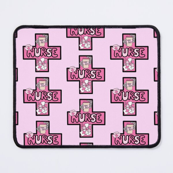 Item preview, Caring Nurse Pink / Cross designed and sold by MrsCreative1.