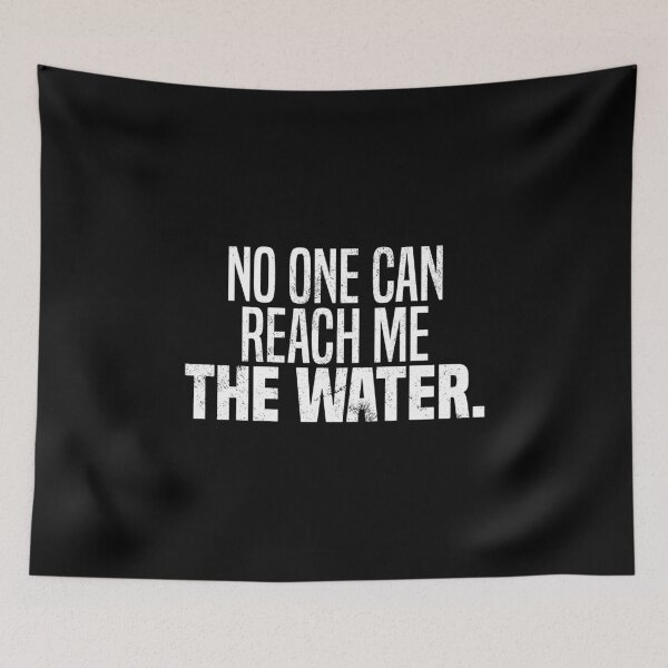 Item preview, No One Can Reach Me The Water Denglish Proverb designed and sold by max-it-out.