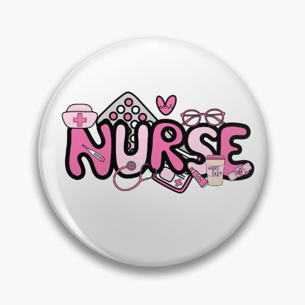 Item preview, Caring Nurse Pink / Hospital  designed and sold by MrsCreative1.